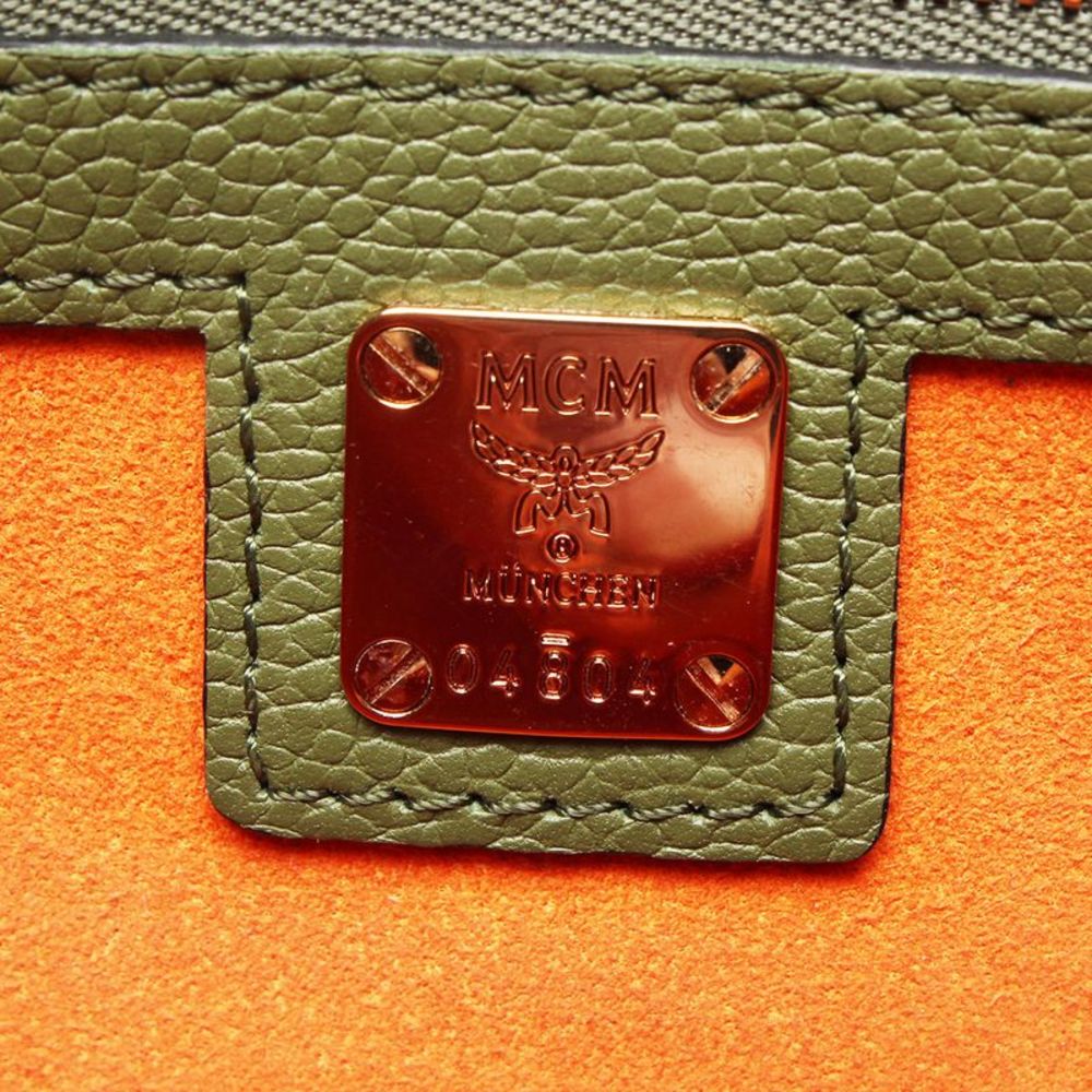 Pre Loved MCM Studded Leather Patricia Crossbody Bag - Picture 6 of 7
